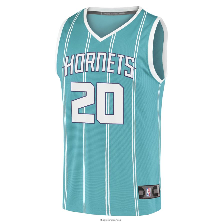 charlotte hornets gordon hayward verde azulado fast break replica jersey 6L080N7660 NBA