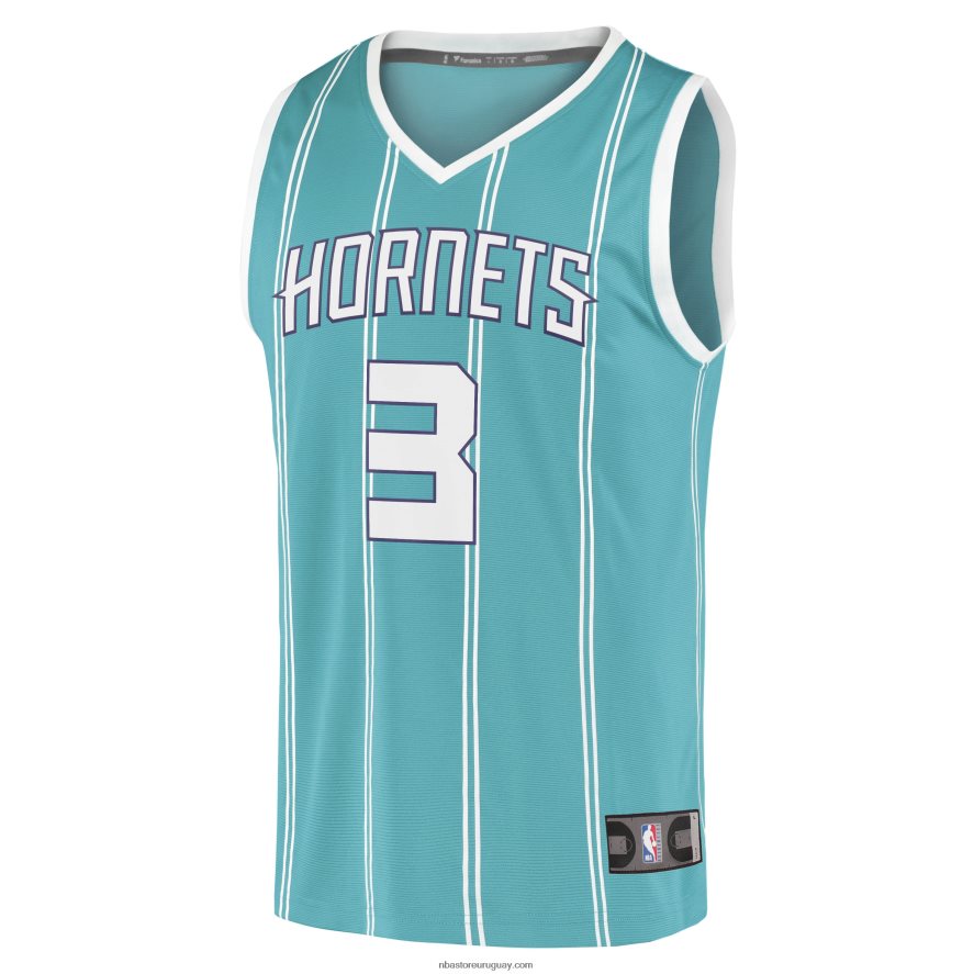 charlotte hornets terry rozier iii teal fast break replica jugador jersey 6L080N2845 NBA