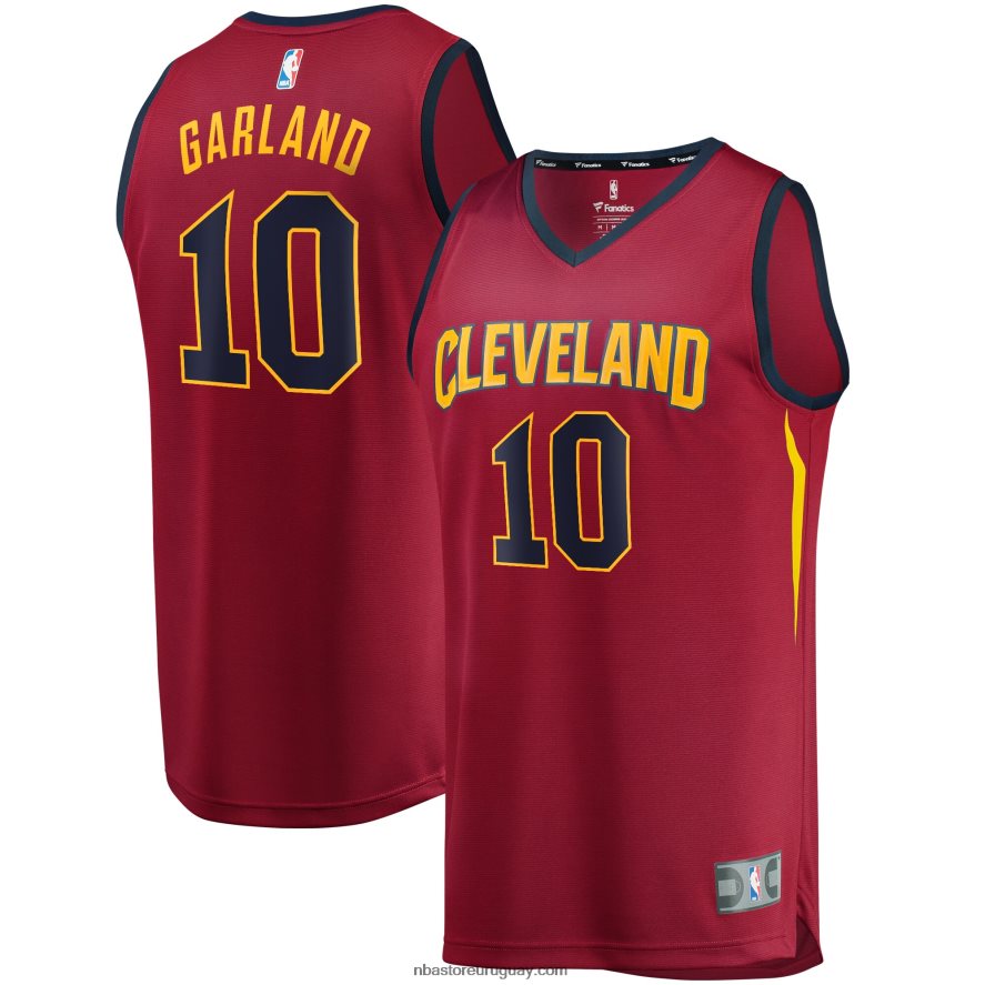 cleveland cavaliers darius garland vino fast break replica jersey 6L080N265 NBA