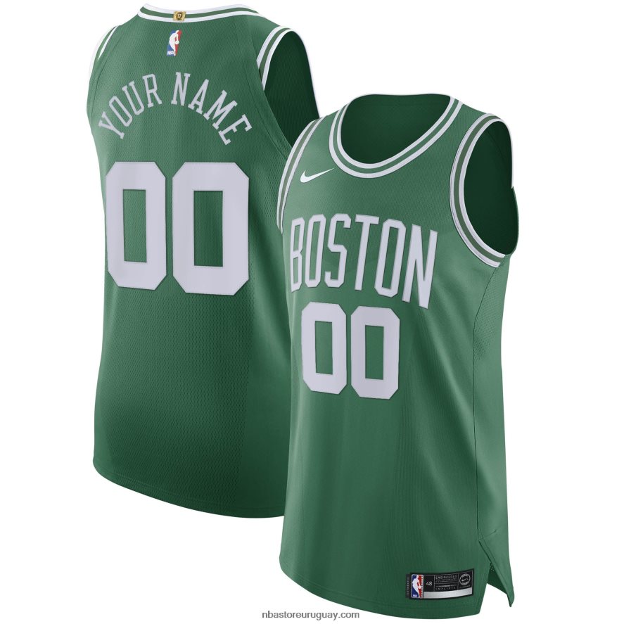 Boston Celtics Nike verde auténtica camiseta personalizada 6L080N441 NBA
