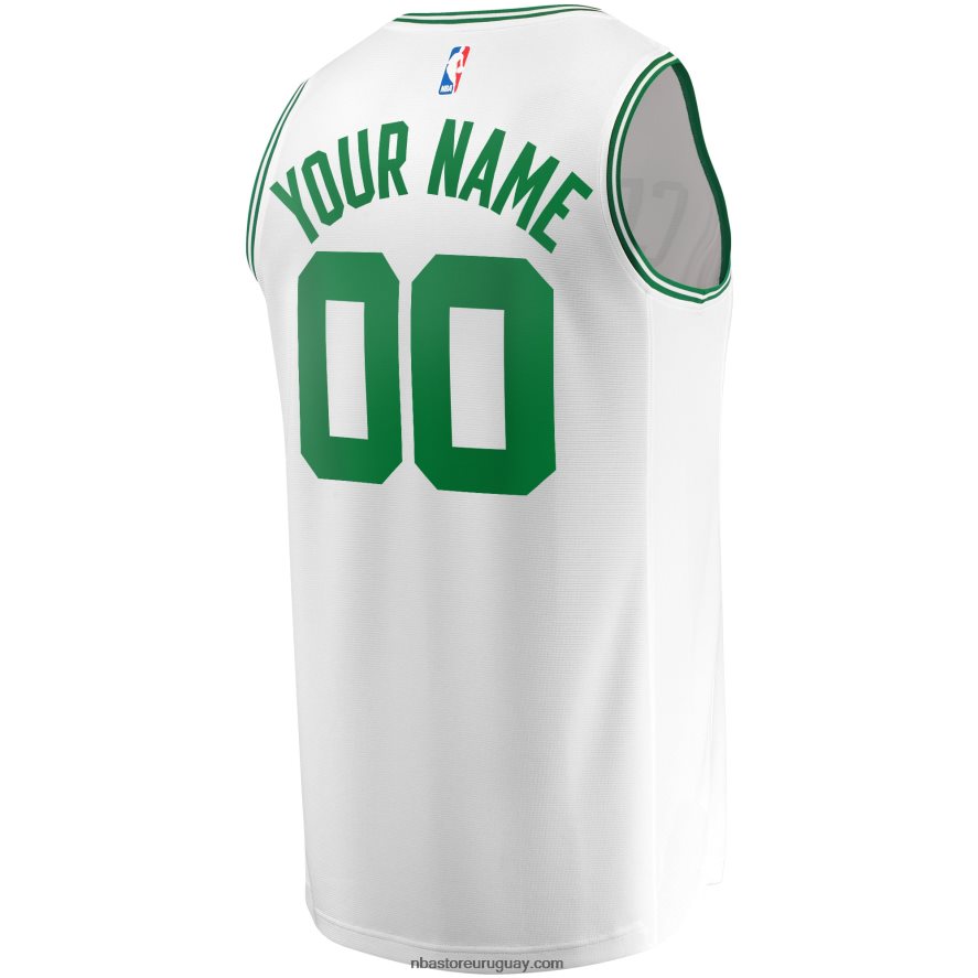Boston Celtics Réplica de camiseta personalizada Fast Break blanca 6L080N136 NBA
