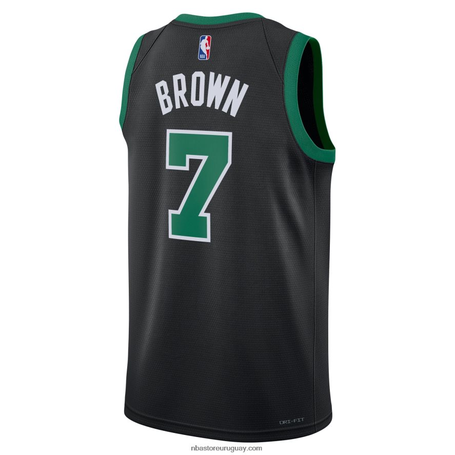 boston celtics jaylen marrón jordan brand negro swingman jersey 6L080N14 NBA