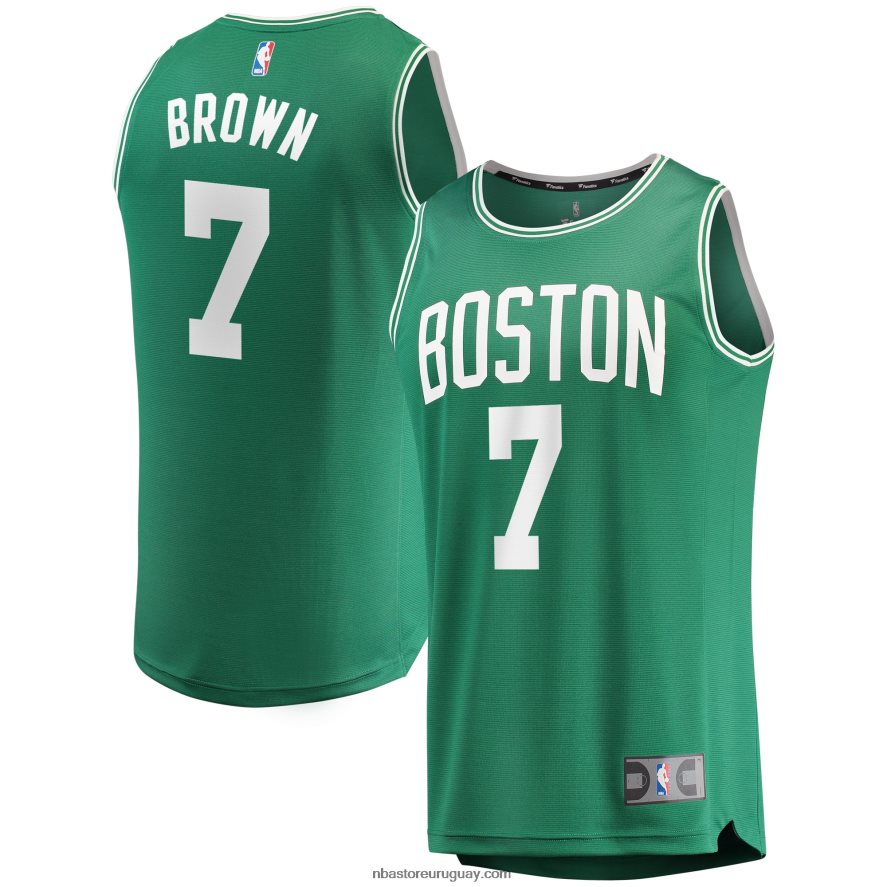 boston celtics jaylen marrón verde fast break réplica jugador jersey 6L080N35 NBA