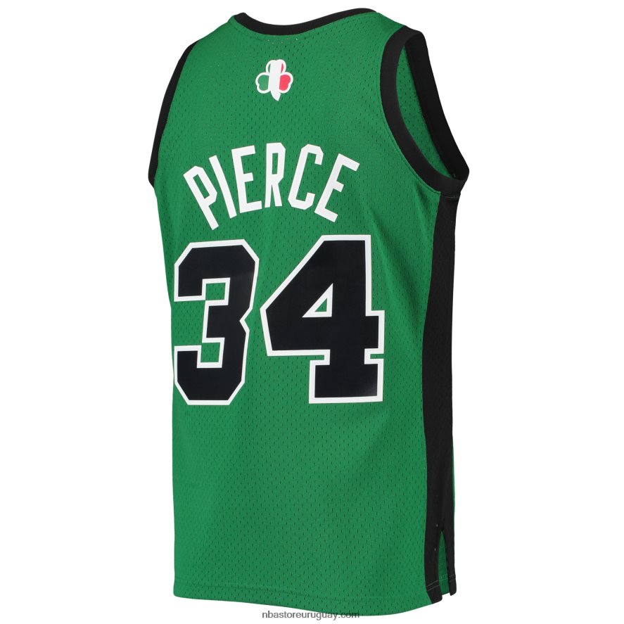 boston celtics paul pierce mitchell & ness kelly green hardwood classics alternativo swingman jersey 6L080N1086 NBA