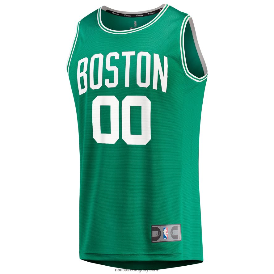 réplica personalizada de la camiseta de los boston celtics kelly green fast break 6L080N41 NBA
