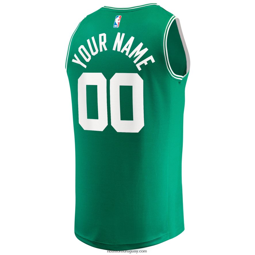 réplica personalizada de la camiseta de los boston celtics kelly green fast break 6L080N41 NBA