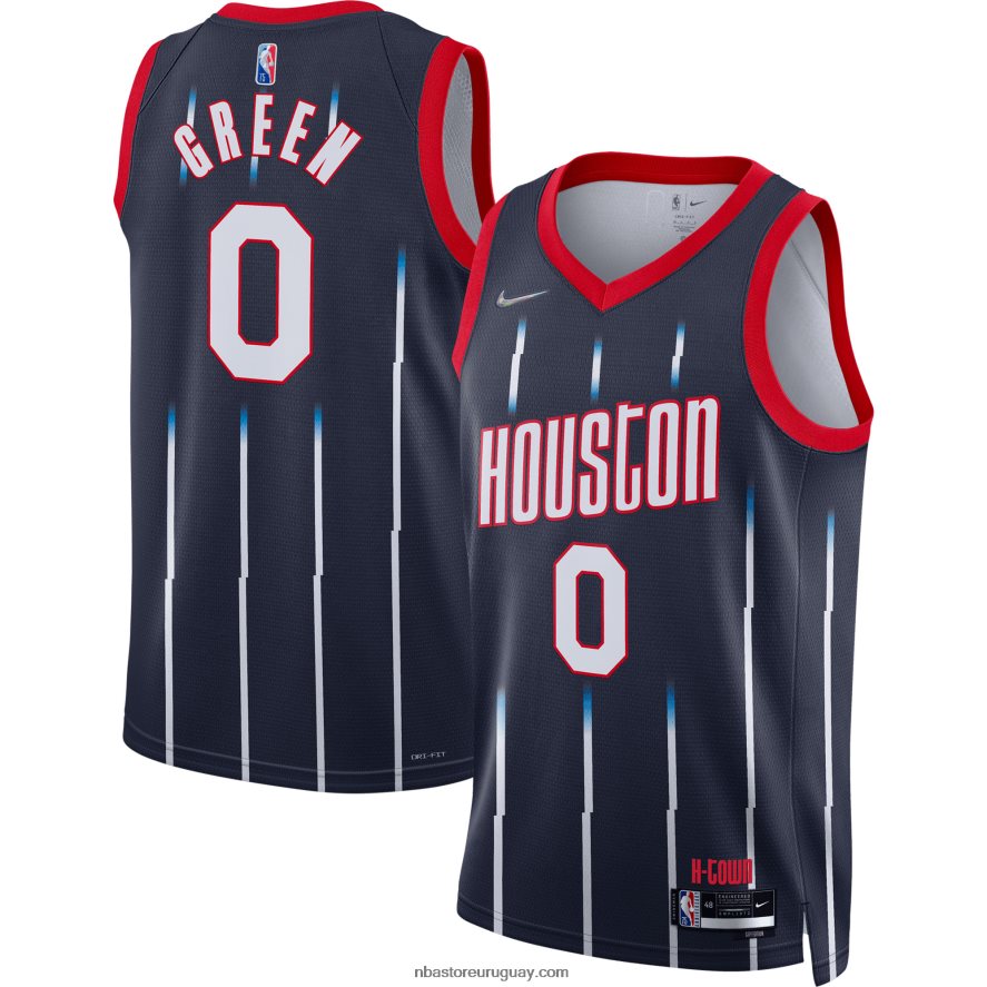 camiseta houston rockets jalen verde nike azul marino swingman 6L080N7549 NBA