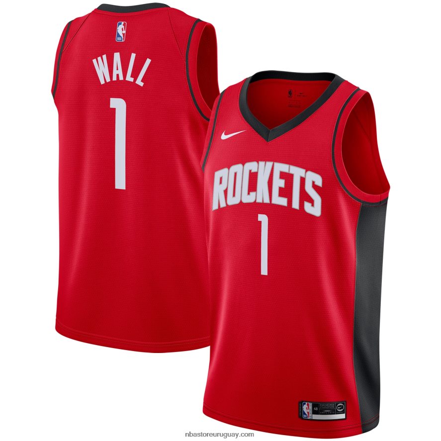 houston cohetes john wall nike rojo swingman jersey 6L080N12503 NBA