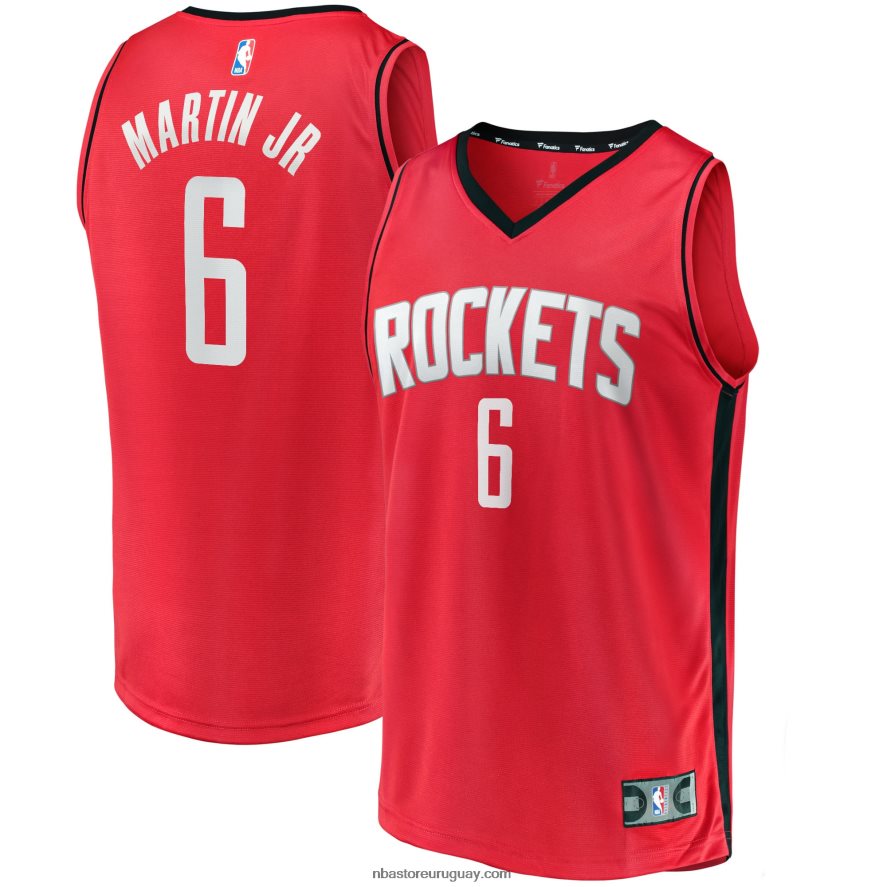 houston cohetes kenyon martin jr. réplica de maillot rojo fast break 6L080N8095 NBA