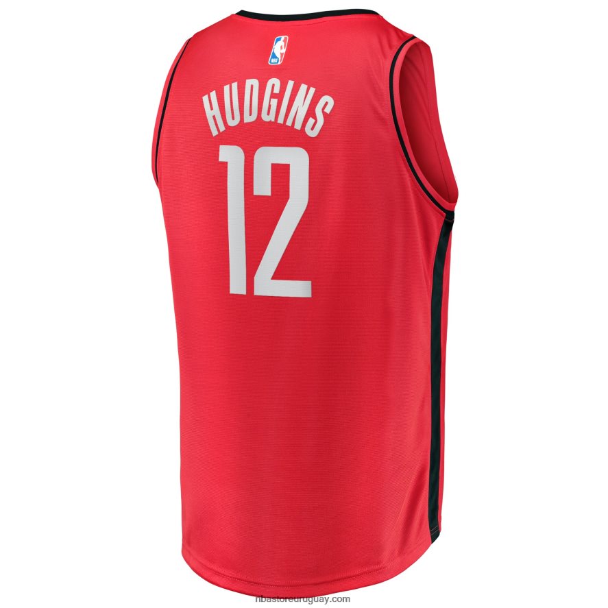 houston cohetes trevor hudgins rojo fast break player jersey 6L080N3468 NBA