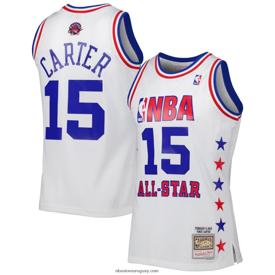 conferencia este vince carter mitchell & ness blanco 2003 all star game swingman jersey 6L080N1274 NBA