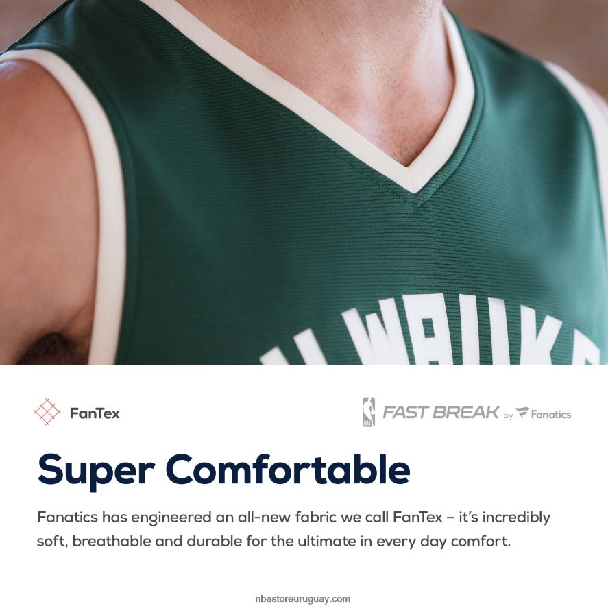 milwaukee bucks giannis antetokounmpo camiseta réplica blanca de descanso rápido 6L080N197 NBA