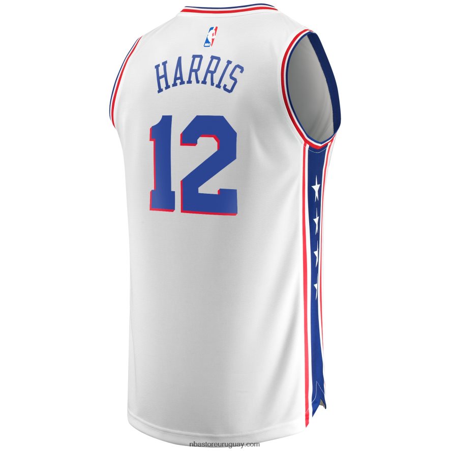 philadelphia 76ers tobias harris blanco fast break replica jugador camiseta del equipo 6L080N6813 NBA