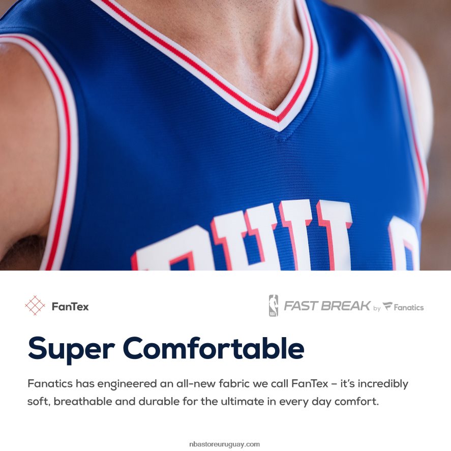 réplica de la camiseta de los 76ers de filadelfia shake milton royal fast break 6L080N7709 NBA