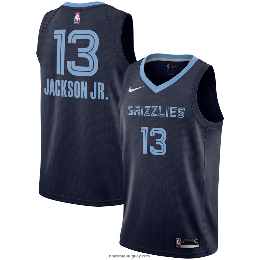 camiseta de los grizzlies de memphis jaren jackson nike azul marino del equipo swingman 6L080N7750 NBA