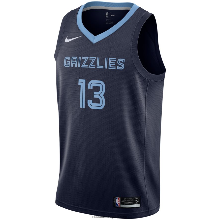 camiseta de los grizzlies de memphis jaren jackson nike azul marino del equipo swingman 6L080N7750 NBA