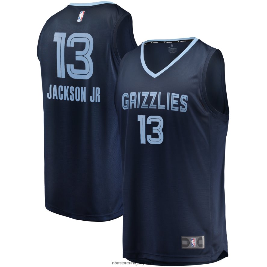 los grizzlies de memphis jaren jackson jr. camiseta de jugador de contraataque azul marino 6L080N1120 NBA