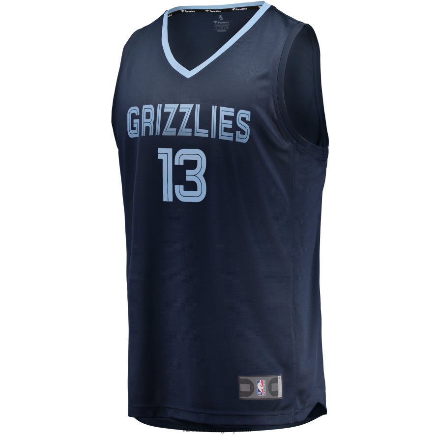 los grizzlies de memphis jaren jackson jr. camiseta de jugador de contraataque azul marino 6L080N1120 NBA
