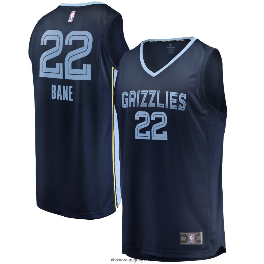 réplica de camiseta de los grizzlies de memphis desmond bane azul marino fast break 6L080N509 NBA