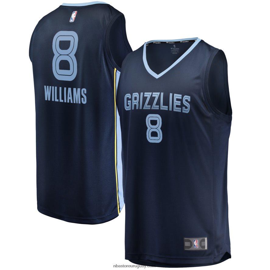 réplica de jersey de memphis grizzlies azul marino ziaire williams fast break 6L080N7459 NBA