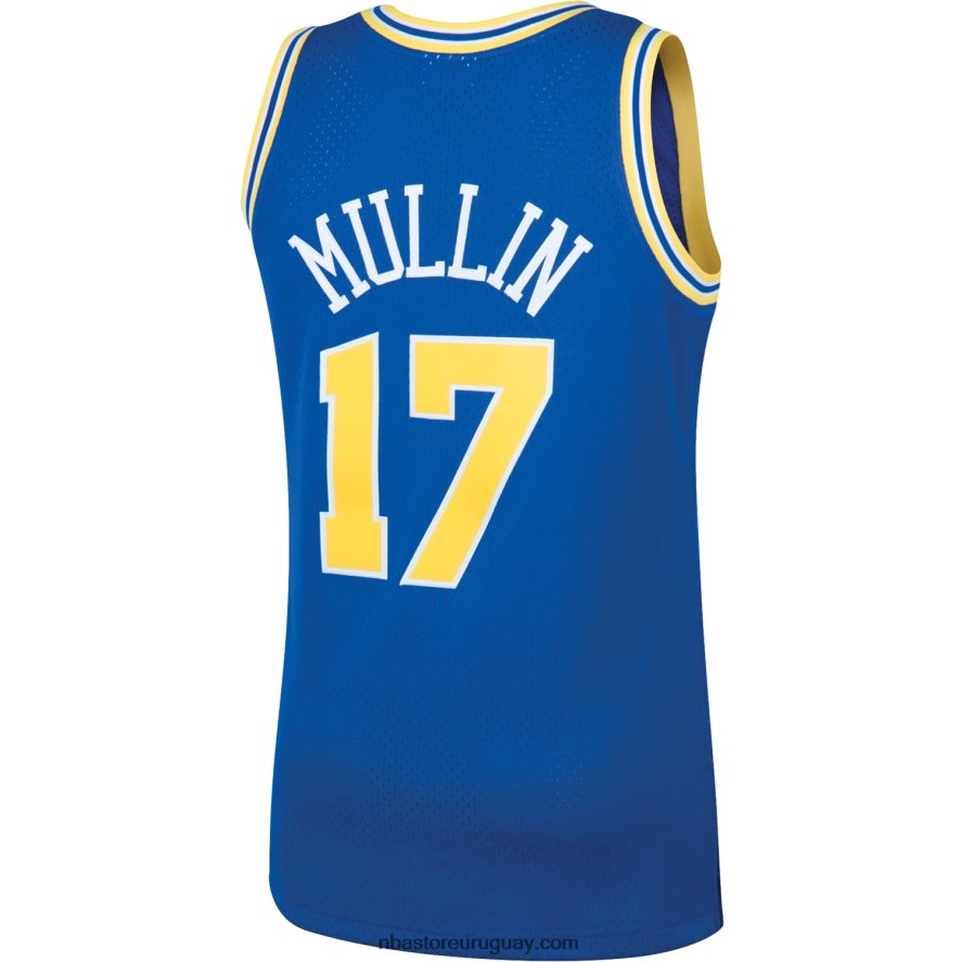 golden state warriors chris mullin mitchell & ness royal hardwood classics swingman player jersey 6L080N601 NBA
