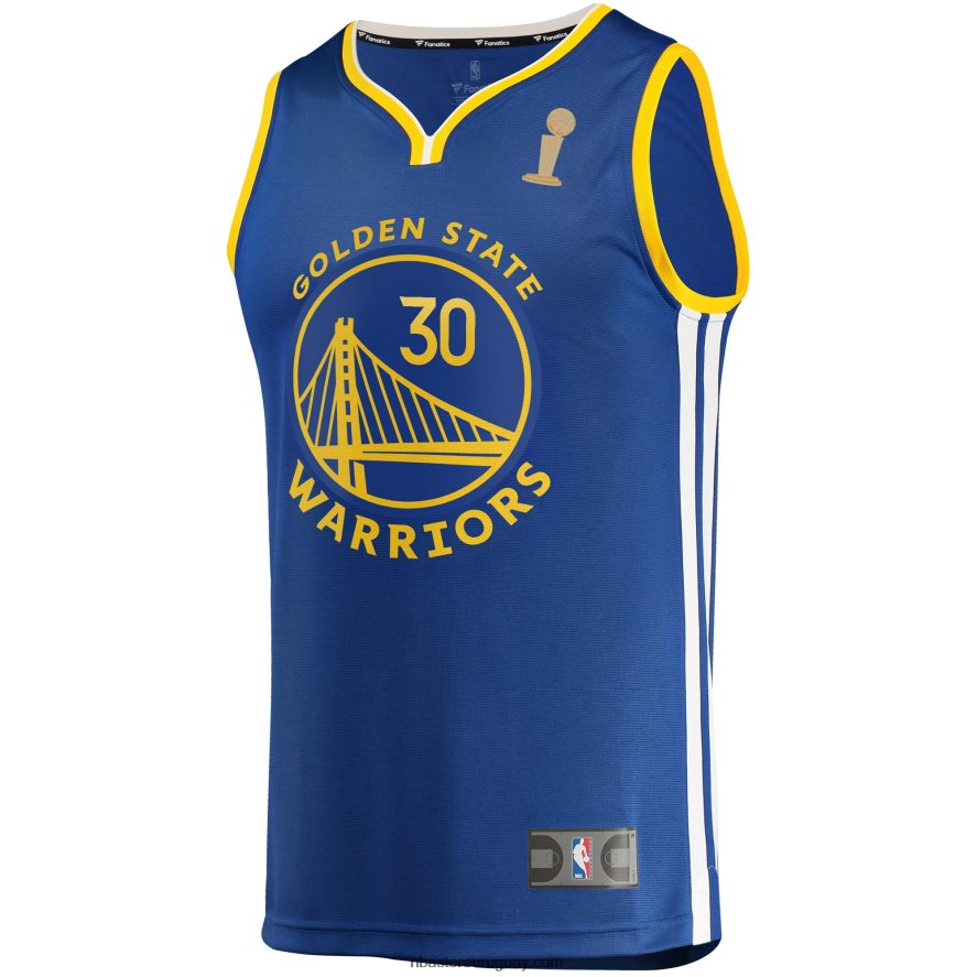 golden state warriors stephen curry royal final champions fast break replica jugador jersey 6L080N42 NBA