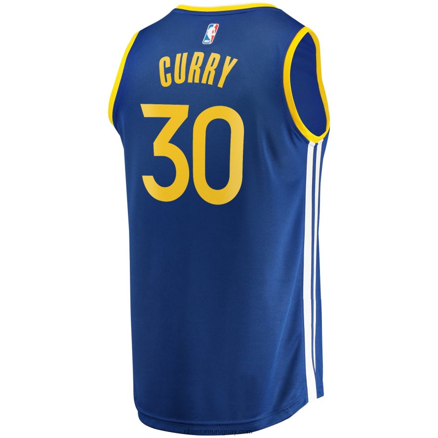golden state warriors stephen curry royal final champions fast break replica jugador jersey 6L080N42 NBA