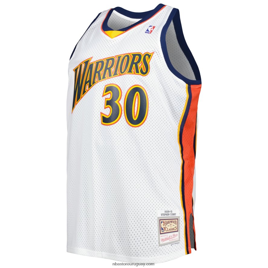 golden state warriors stephen curry white big & tall hardwood classics swingman jersey 6L080N4915 NBA