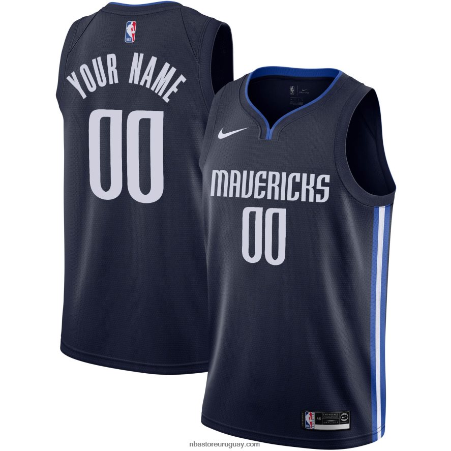 camiseta de los dallas mavericks nike azul marino personalizada swingman 6L080N5347 NBA