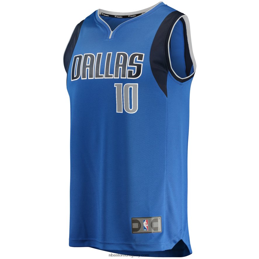 dallas mavericks dorian finney-smith azul réplica de camiseta de descanso rápido 6L080N6908 NBA