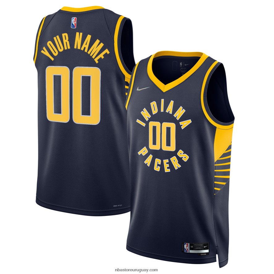 Camiseta personalizada Indiana Pacers Nike Navy Diamond Swingman 6L080N5791 NBA