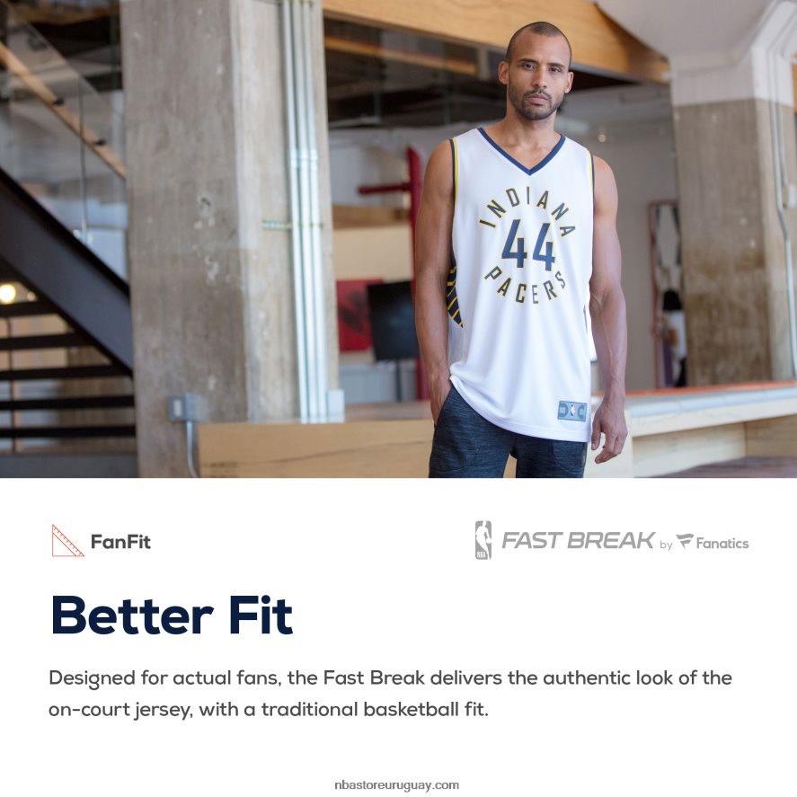 Indiana Pacers Domantas Sabonis Navy Fast Break Réplica playera de jugador 6L080N4088 NBA