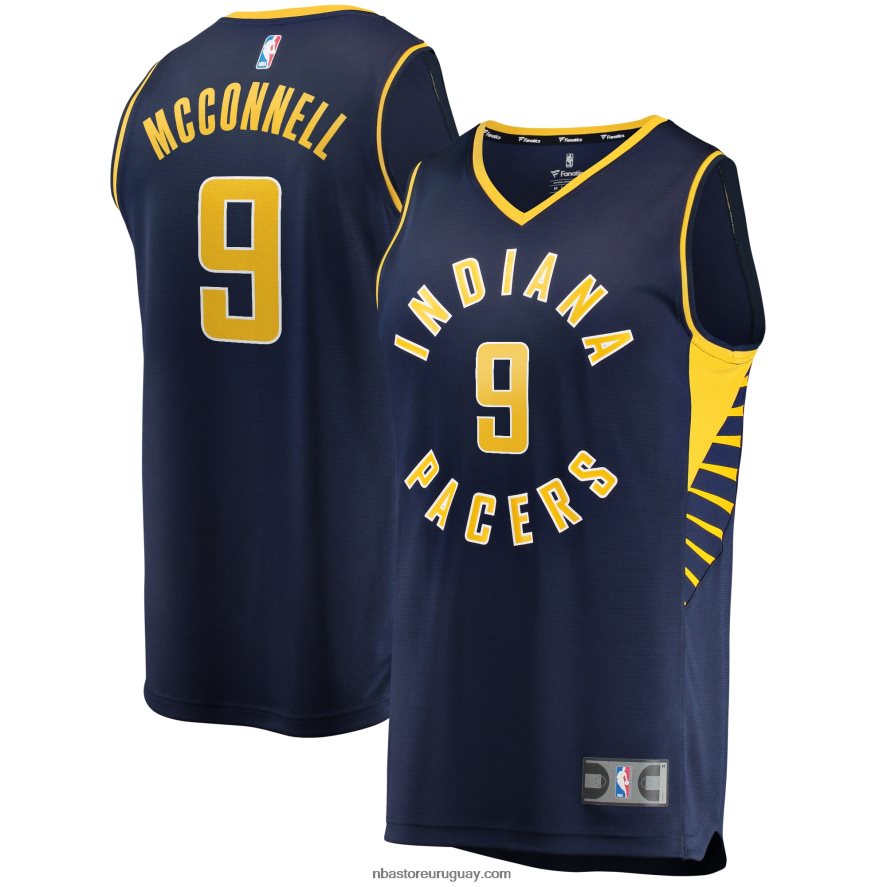 indiana pacers t.j. Réplica de camiseta de jugador McConnell Navy Fast Break 6L080N4982 NBA