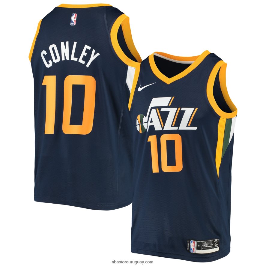 camiseta de utah jazz mike conley nike azul marino swingman 6L080N1482 NBA