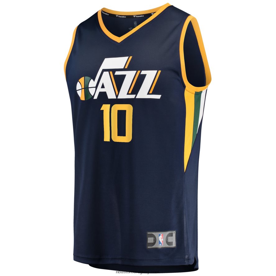 utah jazz mike conley azul marino fast break replica jugador jersey 6L080N7058 NBA