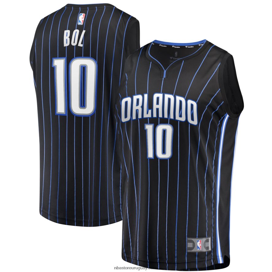 Camiseta orlando magic bol bol negra réplica fast break 6L080N586 NBA