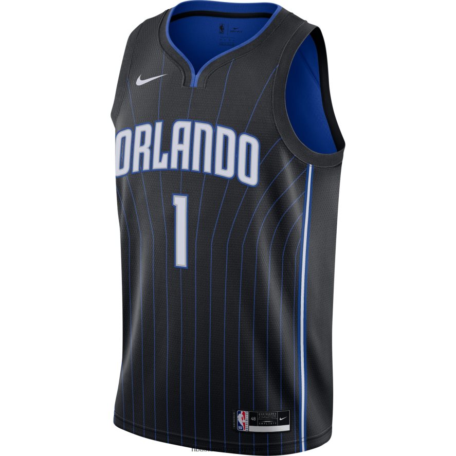 camiseta orlando magic jonathan isaac nike swingman negra 6L080N4788 NBA