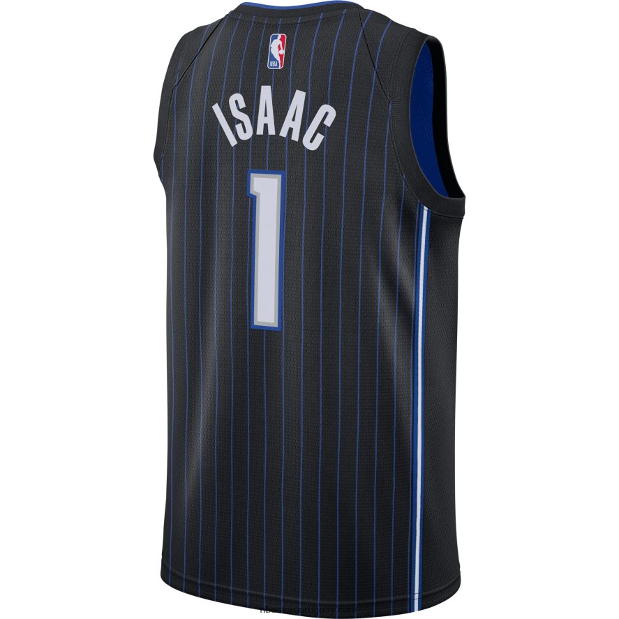 camiseta orlando magic jonathan isaac nike swingman negra 6L080N4788 NBA