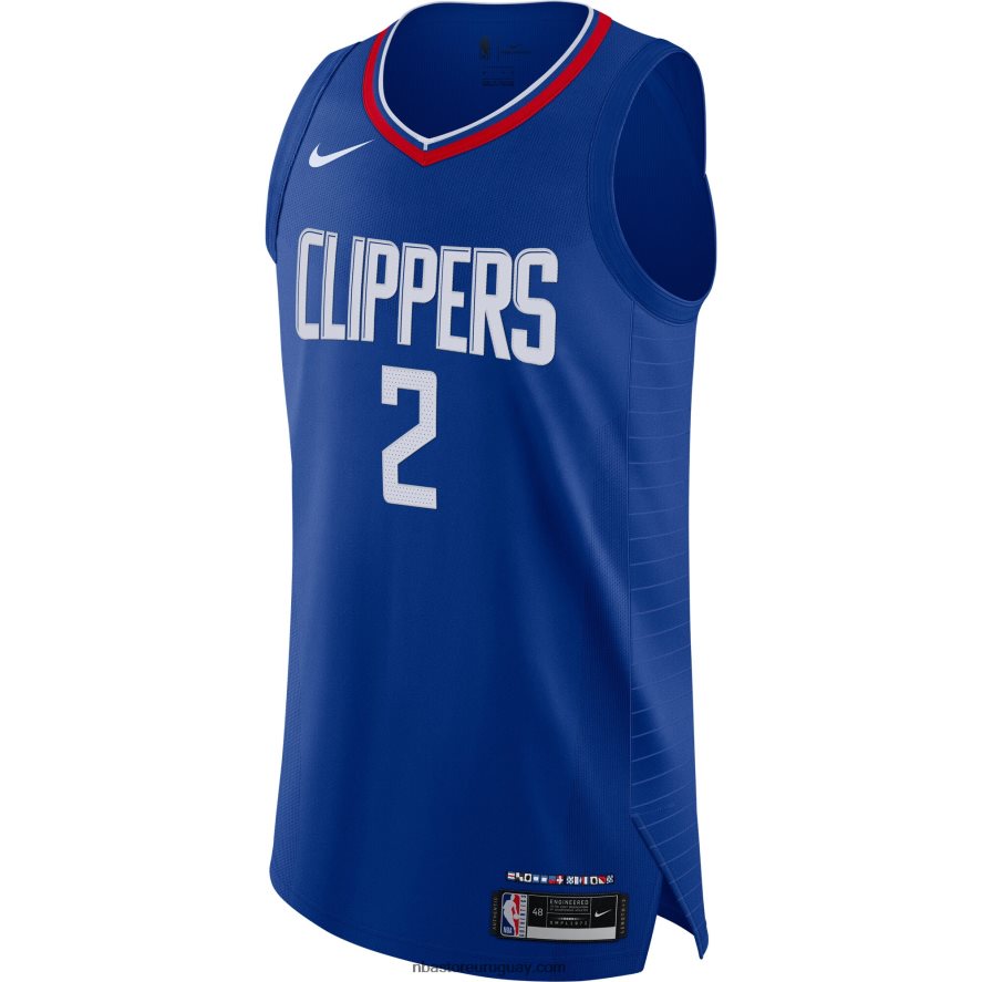 la clippers kawhi leonard nike royal auténtico jersey 6L080N6952 NBA
