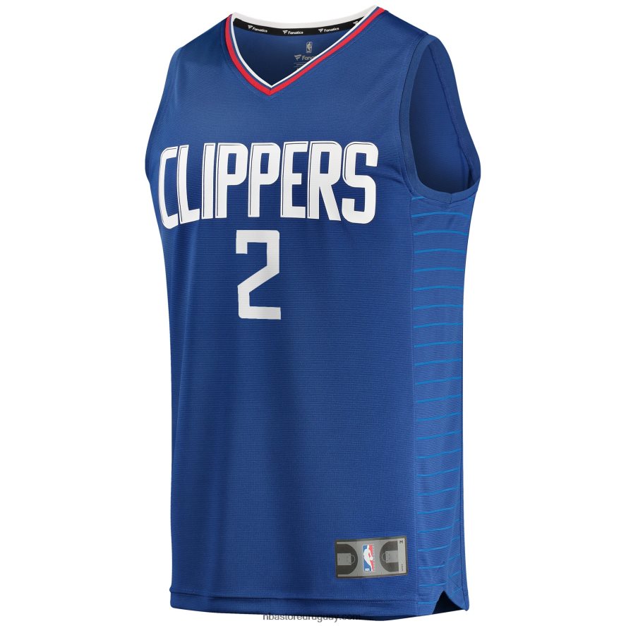 la clippers kawhi leonard royal fast break réplica jersey 6L080N1342 NBA