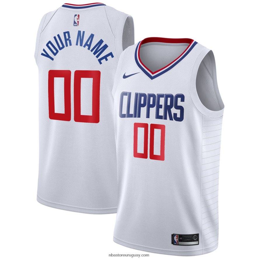 la clippers nike blanco swingman jersey personalizado 6L080N3191 NBA