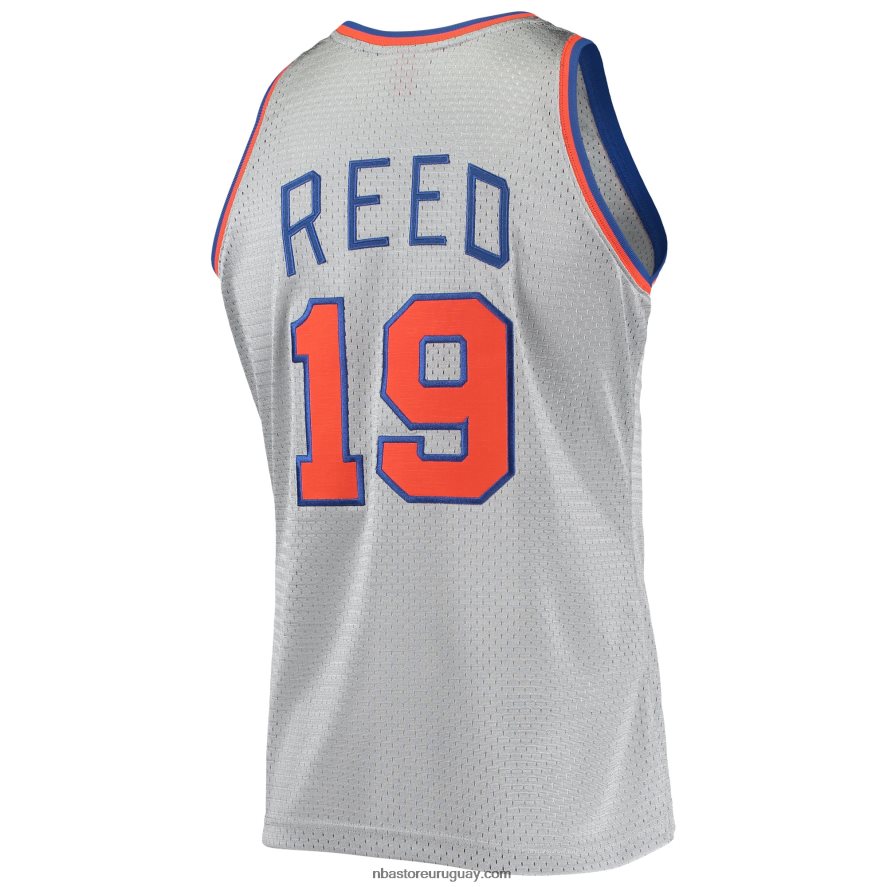 jersey new york knicks willis reed plata 75 aniversario 1969-70 hardwood classics swingman 6L080N2740 NBA
