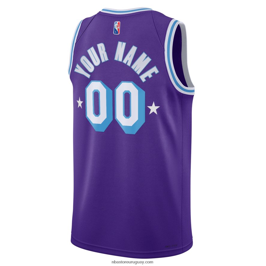 Los angeles lakers nike púrpura swingman camiseta personalizada 6L080N96 NBA