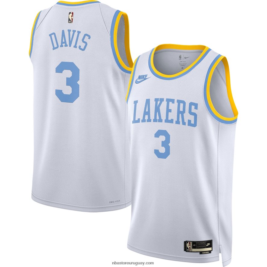 camiseta los angeles lakers anthony davis nike blanca swingman 6L080N736 NBA