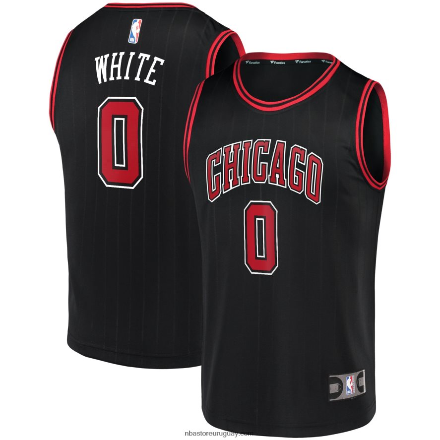 réplica de camiseta chicago bulls coby white black fast break 6L080N5110 NBA