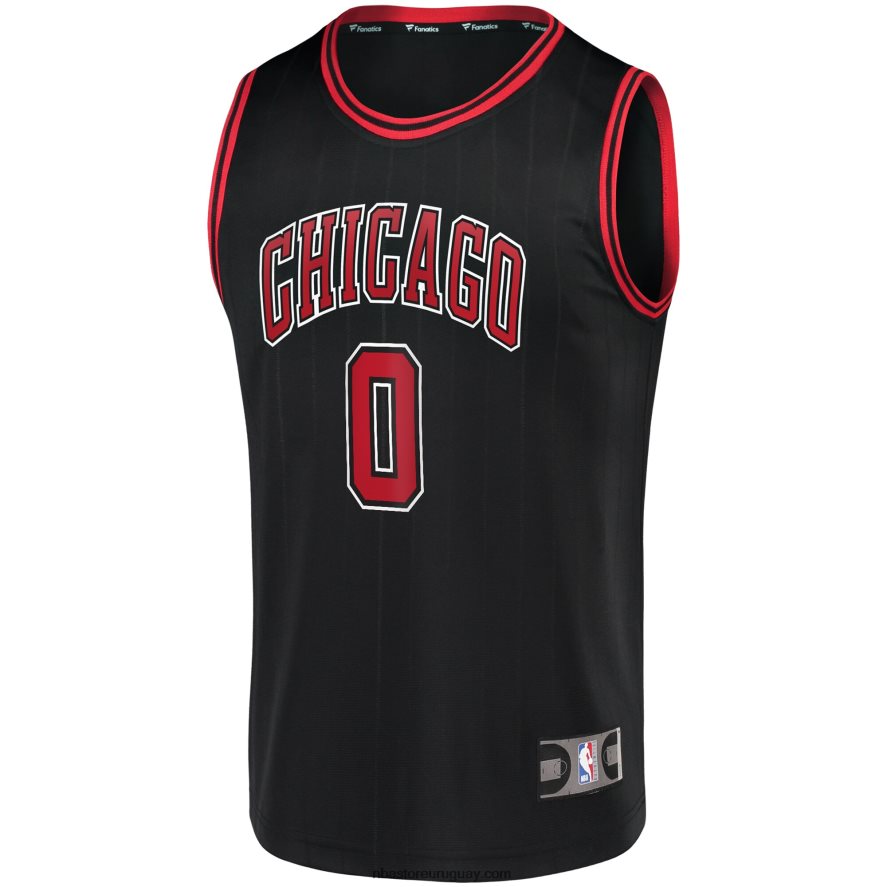 réplica de camiseta chicago bulls coby white black fast break 6L080N5110 NBA