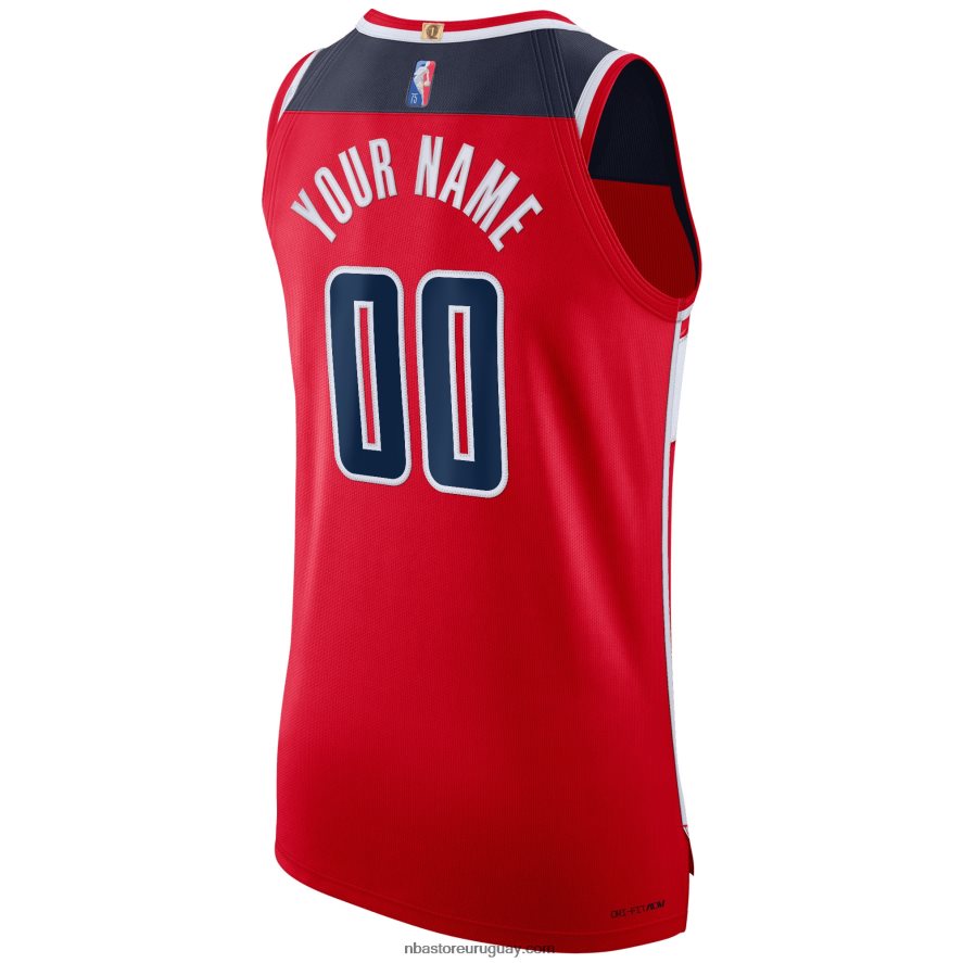Washington Wizards Nike Red Diamond Swingman - Camiseta personalizada auténtica 6L080N5056 NBA