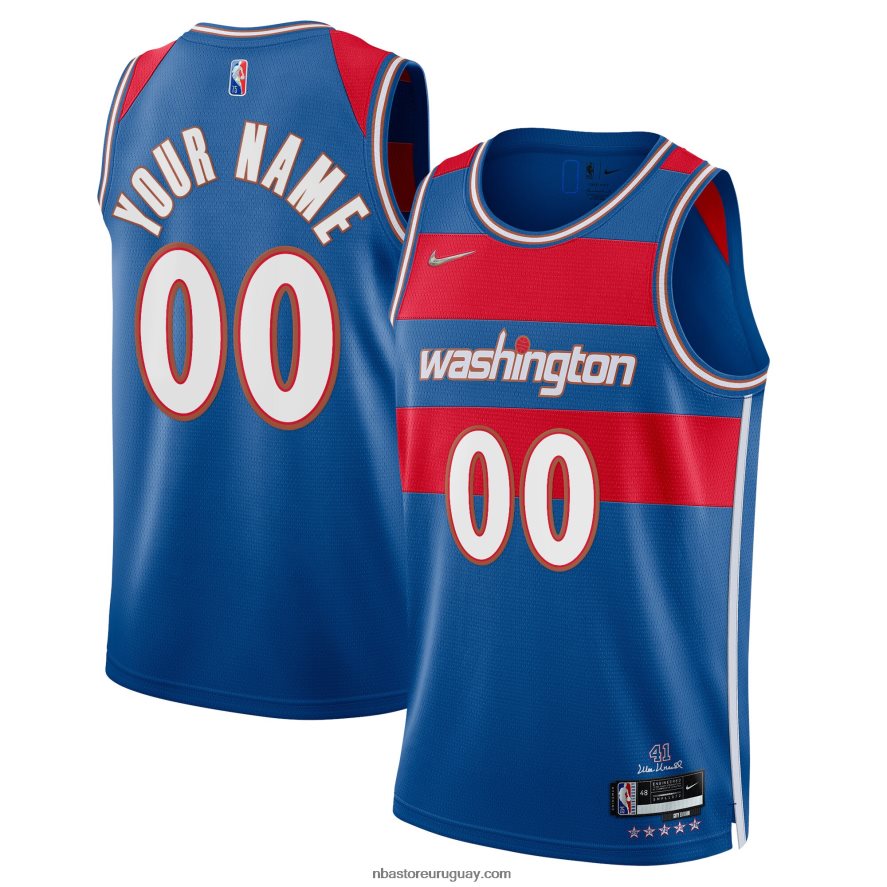 Washington Wizards Nike Royal Swingman camiseta personalizada 6L080N6065 NBA