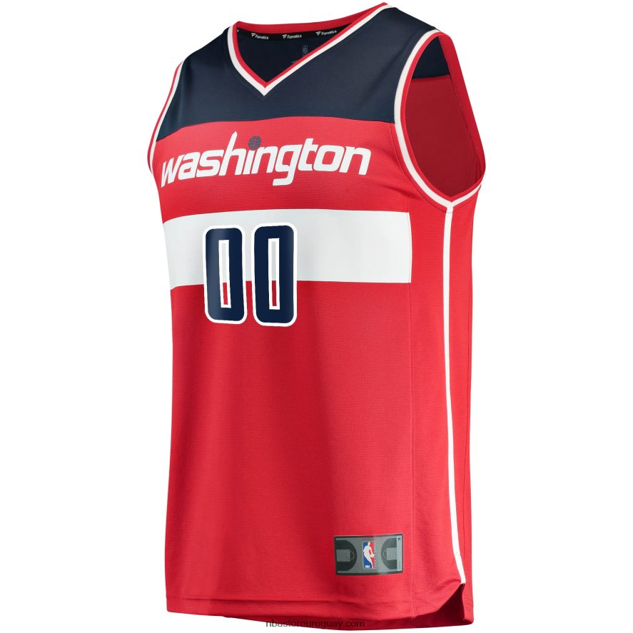 Washington Wizards Red Fast Break Réplica de camiseta personalizada 6L080N5814 NBA