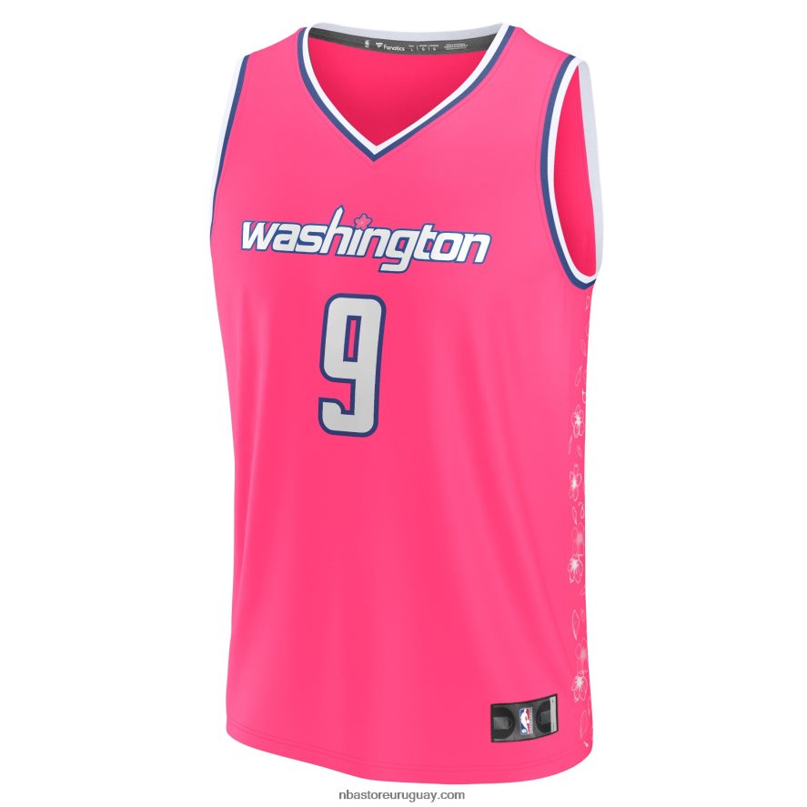 camiseta rosa fastbreak de los magos de washington deni avdija 6L080N3861 NBA